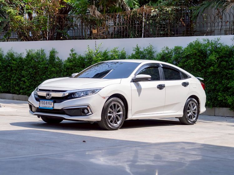 Honda Civic 2022 1.8 EL i-VTEC Sedan เบนซิน ไม่ติดแก๊ส เกียร์อัตโนมัติ ขาว รูปที่ 3