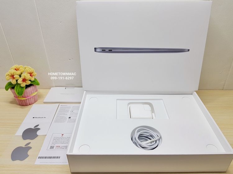 MacbookAir (Retina13-inch, 2020) i5 1.1Ghz SSD 256Gb Ram 8Gb สีสเปซเกรย์ แบตใหม่ CTO คุ้มๆ รูปที่ 2