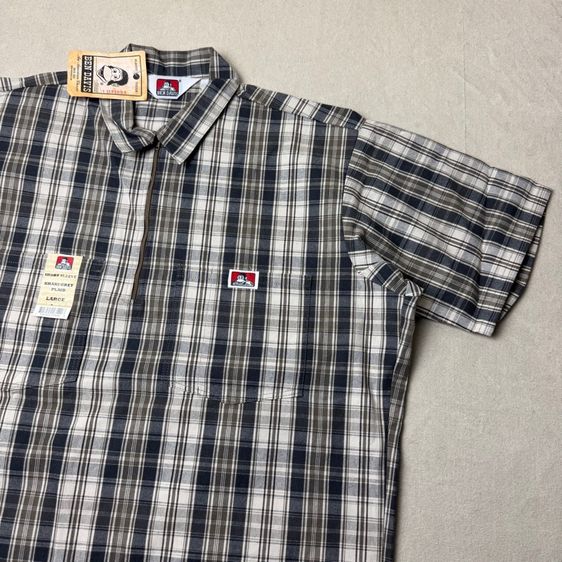 เสื้อเชิ้ต​ Ben David มือหนึ่ง​ Size L รูปที่ 3