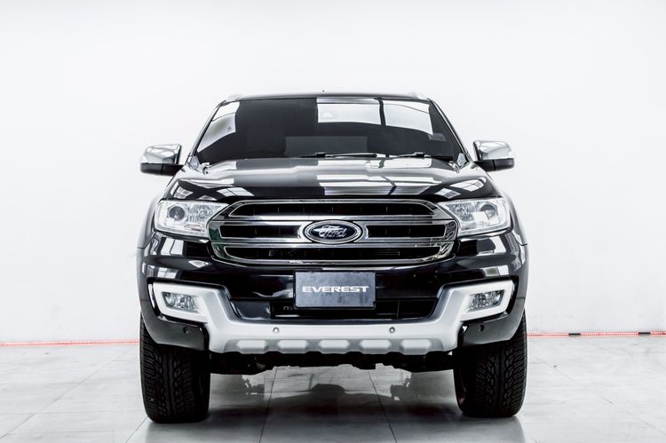 Ford Everest 2017 3.2 Titanium Plus 4WD Utility-car ดีเซล ไม่ติดแก๊ส เกียร์อัตโนมัติ ดำ รูปที่ 3