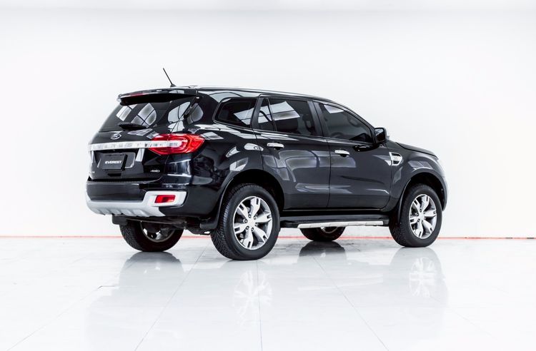 Ford Everest 2017 3.2 Titanium Plus 4WD Utility-car ดีเซล ไม่ติดแก๊ส เกียร์อัตโนมัติ ดำ รูปที่ 4