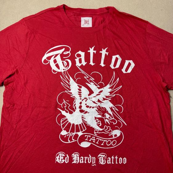 เสื้อยืด Ed Hardy​ Size L​  รูปที่ 3