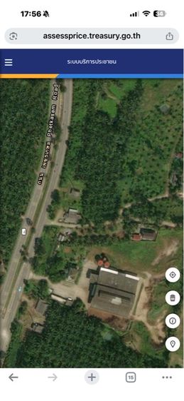 ขายที่ แปลงละ 96 ตาราวา 4 แปลง ติดถนนเพชรเกษม รูปที่ 15