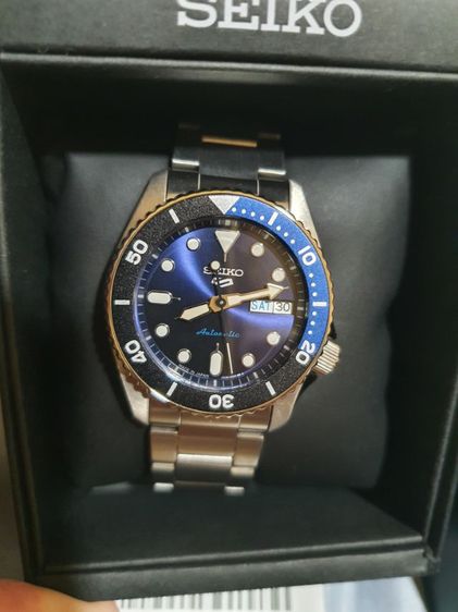 น้ำเงิน นาฬิกา SEIKO 5 SPORT  รุ่น SBSA247 ผลิต300เรือน