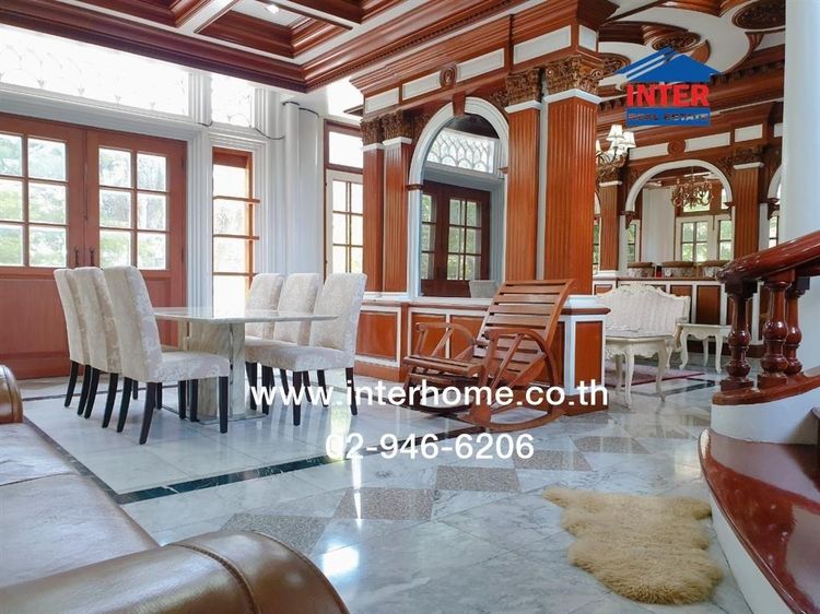 บ้านเดี่ยว 2 ชั้น 398 ตร.ว. หมู่บ้านเมืองทอง1 ติดบึงสีกัน ซอยแจ้งวัฒนะ14 (ซอยริมพะเยา ) ถนนแจ้งวัฒนะ เขตหลักสี่ กรุงเทพมหานคร รูปที่ 4