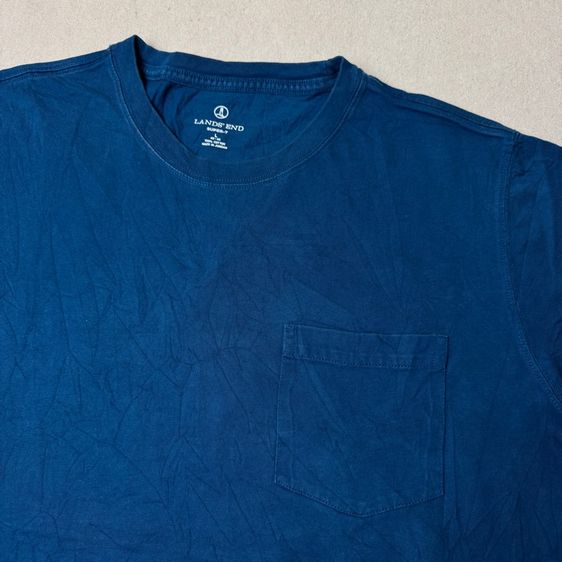 เสื้อยืด Lands’END​ Pocket​ Tee Size L​ รูปที่ 4