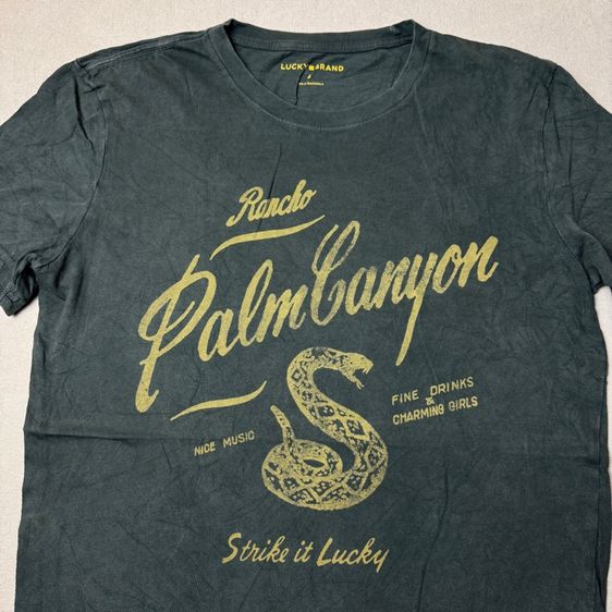 เสื้อยืด Lucky Brand​ ผ้าดีมาก Size SM รูปที่ 3