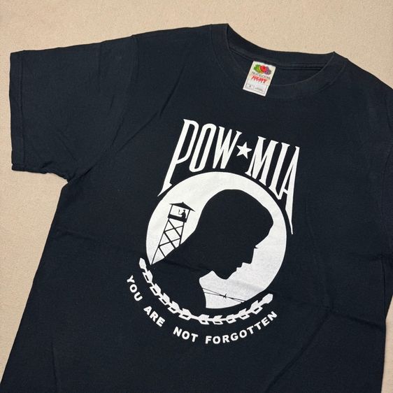 เสื้อยืด Pow Mia Size S รูปที่ 2