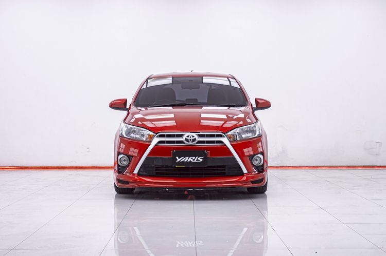 Toyota Yaris 2016 1.2 E Sedan เบนซิน ไม่ติดแก๊ส เกียร์อัตโนมัติ ส้ม รูปที่ 4