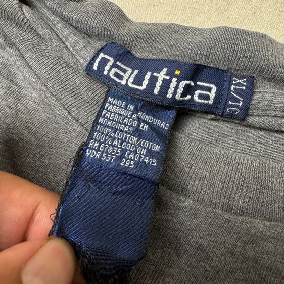 เสื้อยืด 90s Nautica​ pocket Tee Size XL​ รูปที่ 2