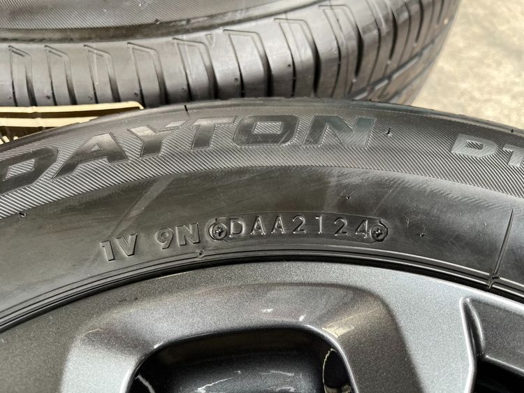 ✨ล้อแม็กพร้อมยางใหม่✨Mazda 2 Skyactiv ขอบ 15 สีดำ รูปที่ 8