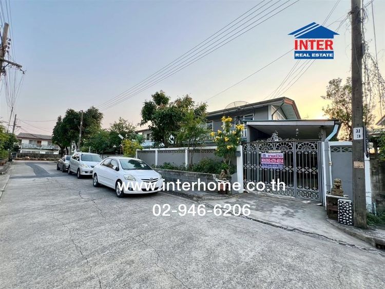 บ้านเดี่ยว 2 ชั้น 50 ตร.ว. หมู่บ้านสหกรณ์ เคหะสถาน 4 ซอยเสรีไทย57 แยก77-1 ถนนเสรีไทย ถนนลาดพร้าว เขตบึงกุ่ม กรุงเทพมหานคร