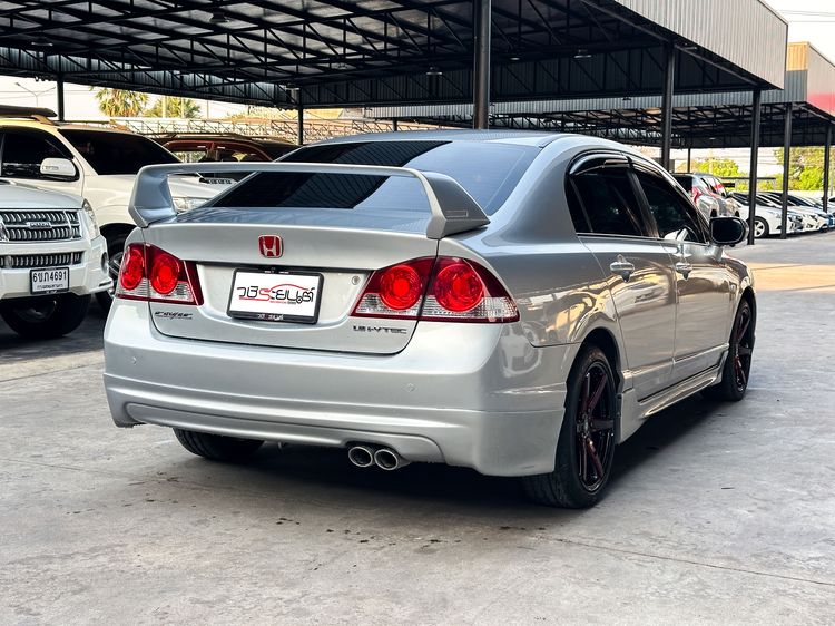 Honda Civic 2008 1.8 S i-VTEC Sedan เบนซิน เกียร์อัตโนมัติ เทา รูปที่ 4