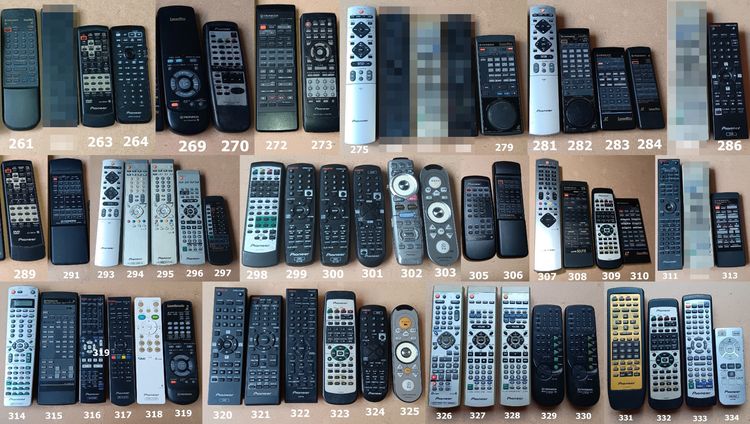 PIONEER REMOTE (5-375) รีโมท ไพโอเนียร์ DVD USB VCD CD TAPE TUNER เครื่องเสียง รูปที่ 4