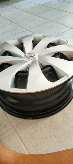 ล้อกระทะ ขอบ14 พร้อมฝาครอบสภาพดี ราคาถูก 4 วง รูปที่ 6