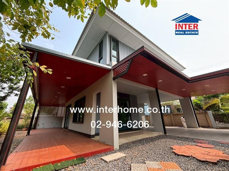 บ้านเดี่ยว 2 ชั้น 66 ตร.ว. หมู่บ้านคณาสิริรังสิต คลอง2 ซอยผู้ใหญ่กำนัน ถนนลำลูกกา ถนนซอยผู้ใหญ่บ้านกำนัน ลำลูกกา ปทุมธานี รูปที่ 4