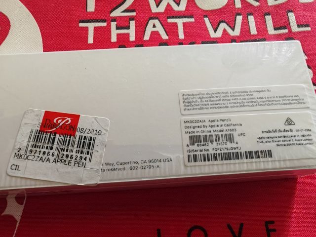 Apple Pencil Gen 1 อุปกรณ์ครบ มือสอง สภาพดี ซื้อศูนย์ รูปที่ 4