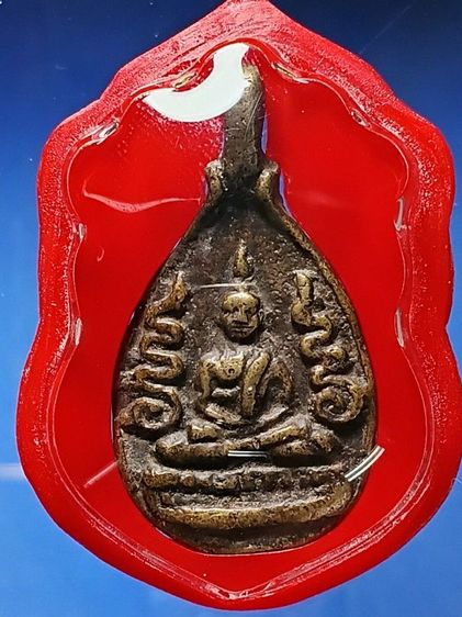 เหรียญหล่อพระพุทธข้างอุ หลวงพ่อขำ วัดลานกระบือ ปี2466 รุ่นเเรก จ.กำแพงเพชร สภาพสวยเนื้อจัดเก่า ดูเข้มขลัง พระสมัยยุคสงครามโลก พบน้อย หาชมยาก รูปที่ 4