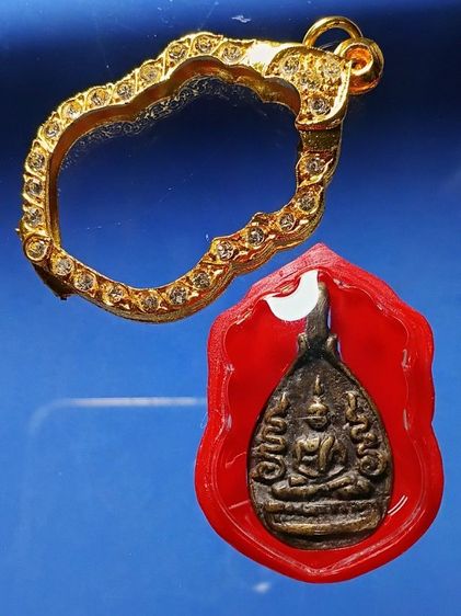 เหรียญหล่อพระพุทธข้างอุ หลวงพ่อขำ วัดลานกระบือ ปี2466 รุ่นเเรก จ.กำแพงเพชร สภาพสวยเนื้อจัดเก่า ดูเข้มขลัง พระสมัยยุคสงครามโลก พบน้อย หาชมยาก รูปที่ 3