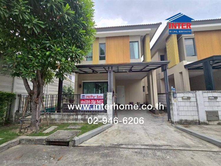 บ้านเเฝด 2 ชั้น 39.2 ตร.ว. หมู่บ้านเซนโทร อ่อนนุช-สุวรรณภูมิ ซอยกิ่งแก้ว37 ถนนกิ่งแก้ว บางพลี สมุทรปราการ