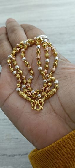 สร้อยคอทอง เงิน  นาค  งานจิวเวอร์รี่สวยไม่ลอกไม่ดำ รูปที่ 16