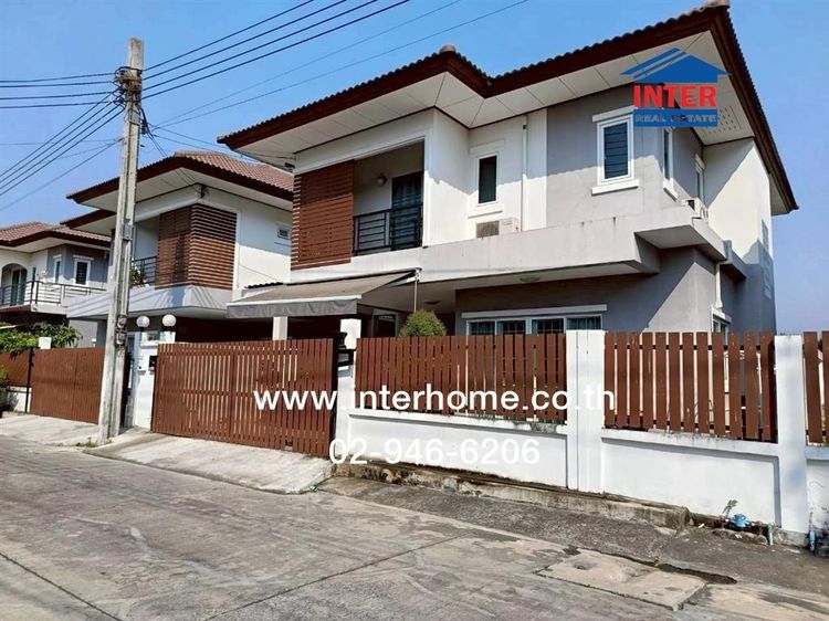 บ้านเเฝด 2 ชั้น 44 ตร.ว. หมู่บ้านเอกกวิน5 ตรงข้าม ซีเจมาร์ท แยกหนองจอก ถนนสังฆสันติสุข เขตหนองจอก กรุงเทพมหานคร