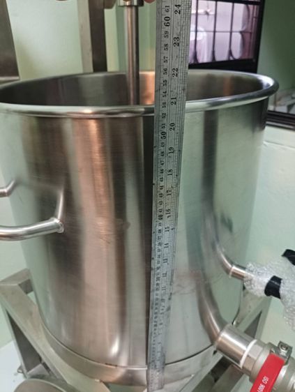 ขายเครื่องกวนแชมพู เครื่องผสมอาหาร ขนาด 100 ลิตร ของใหม่มือ 1 เก่าเก็บ ราคาถูก รูปที่ 6