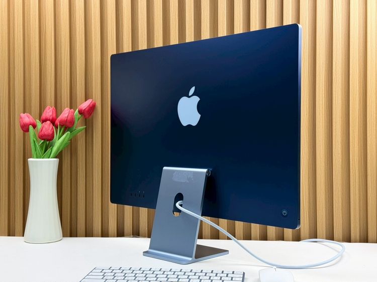 iMac 24-inch M1 2021 Ram8GB SSD256GB CPU8-Core GPU8-Core 4Ports Blue รูปที่ 5