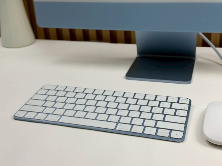 iMac 24-inch M1 2021 Ram8GB SSD256GB CPU8-Core GPU8-Core 4Ports Blue รูปที่ 8