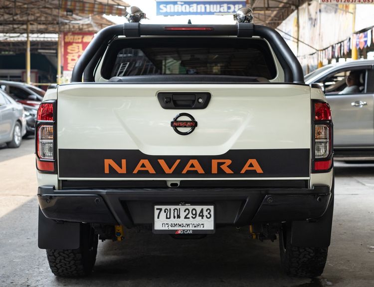 Nissan Navara 2021 2.5 Calibre EL Pickup ดีเซล ไม่ติดแก๊ส เกียร์อัตโนมัติ ขาว รูปที่ 4