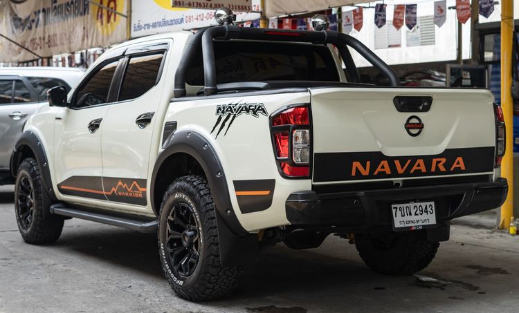 Nissan Navara 2021 2.5 Calibre EL Pickup ดีเซล ไม่ติดแก๊ส เกียร์อัตโนมัติ ขาว รูปที่ 3