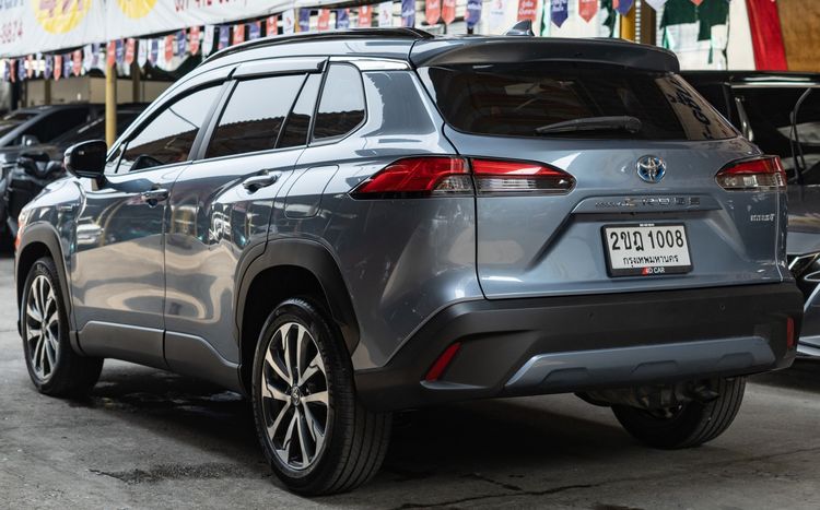 Toyota Corolla Cross 2021 1.8 Hybrid Premium Safety Utility-car ไฮบริด ไม่ติดแก๊ส เกียร์อัตโนมัติ เทา รูปที่ 3