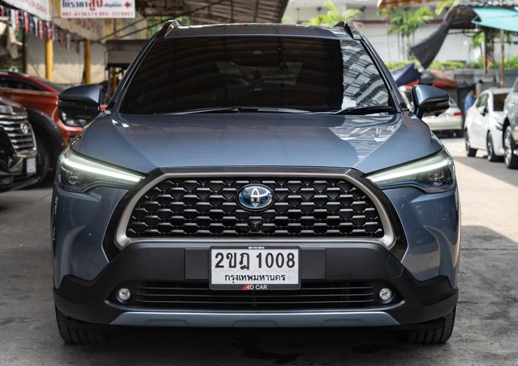 Toyota Corolla Cross 2021 1.8 Hybrid Premium Safety Utility-car ไฮบริด ไม่ติดแก๊ส เกียร์อัตโนมัติ เทา