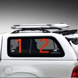 ขายกระจกบานเลื่อนแครี่บอย ซีรีย์ 5 รถ 4 ประตู รูปที่ 4