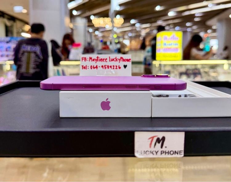 iPhone 16 Plus 128GB สีชมพู สีสวยมาก สุขภาพแบต98 เครื่องสวย รูปที่ 5