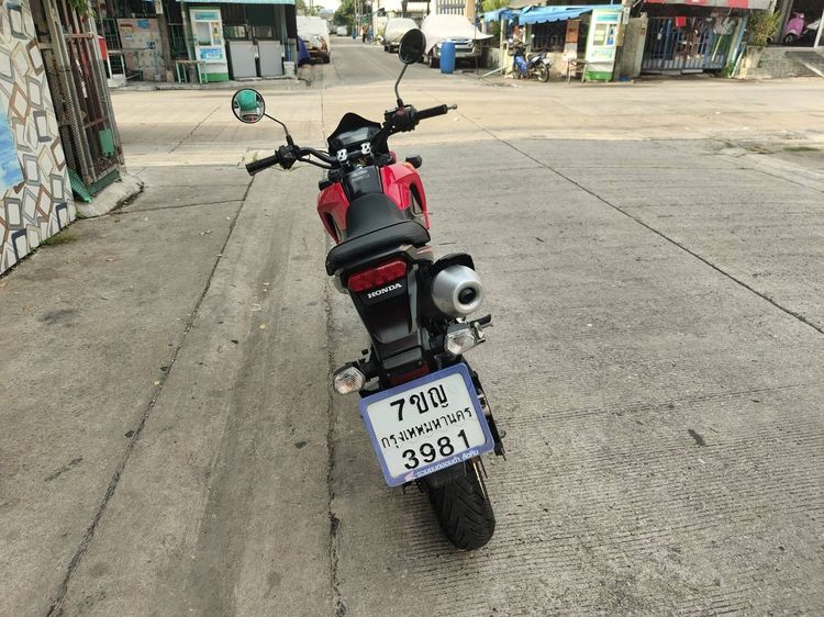 🛵ยังไงก็ขาย MSX125 ปี 58 เครื่องดี สีสวย สตาร์ทมือ  รถบ้านพร้อมใช้งาน เปลี่ยนน้ำมันเครื่องฟรี ส่งฟรี30กิโล รูปที่ 5