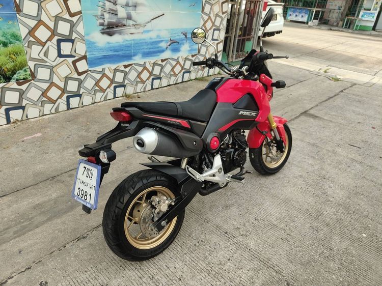 🛵ยังไงก็ขาย MSX125 ปี 58 เครื่องดี สีสวย สตาร์ทมือ  รถบ้านพร้อมใช้งาน เปลี่ยนน้ำมันเครื่องฟรี ส่งฟรี30กิโล รูปที่ 7
