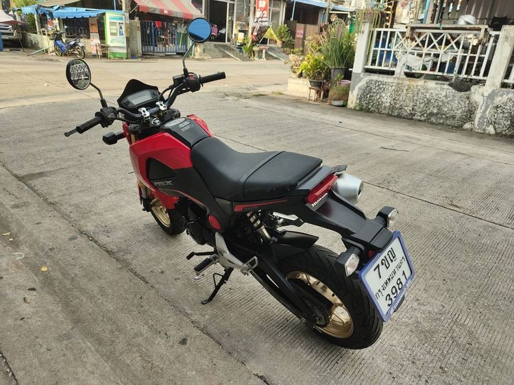 🛵ยังไงก็ขาย MSX125 ปี 58 เครื่องดี สีสวย สตาร์ทมือ  รถบ้านพร้อมใช้งาน เปลี่ยนน้ำมันเครื่องฟรี ส่งฟรี30กิโล รูปที่ 6