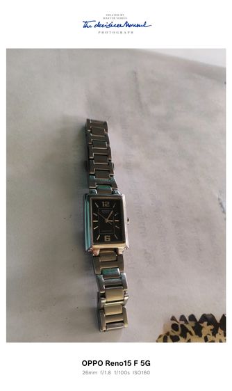 เงิน นาฬิกาข้อมือผู่หญิง Casio 