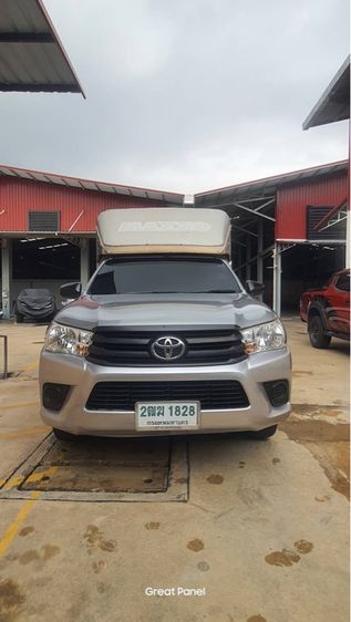 รถ Toyota Hilux Revo 2.4 J สี เทา