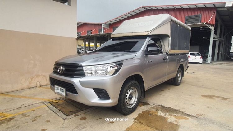 Toyota Hilux Revo 2016 2.4 J Pickup ดีเซล เกียร์ธรรมดา เทา รูปที่ 2