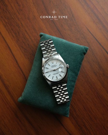 Rolex Datejust 16234 White Dial Jubilee 1995 36mm. Fullset  รูปที่ 4