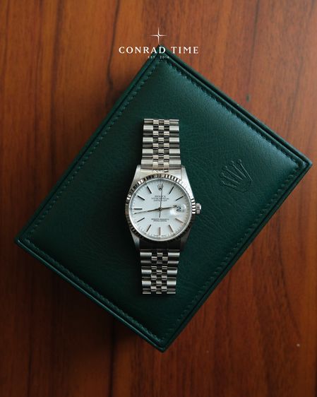 Rolex Datejust 16234 White Dial Jubilee 1995 36mm. Fullset 
