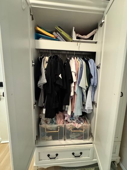 ตู้เสื้อผ้าสวย ราคาถูก วินเทจ รูปที่ 3