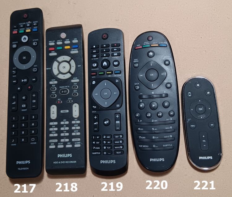 PHILIPS REMOTE (1-224) รีโมท ฟิลิปส์ เครื่องเสียง DVD VCD CD TAPE VDO LASER DISC BLU RAY COMBO รูปที่ 9