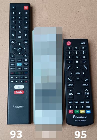 ACONATIC REMOTE (2-99) รีโมท เครื่องเสียง DVD VCD CD TAPE VDO LASER DISC BLU RAY KARAOKE TV รูปที่ 8