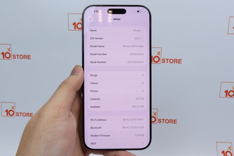 iPhone 16 Pro Max 512GB - ID25100023 รูปที่ 11