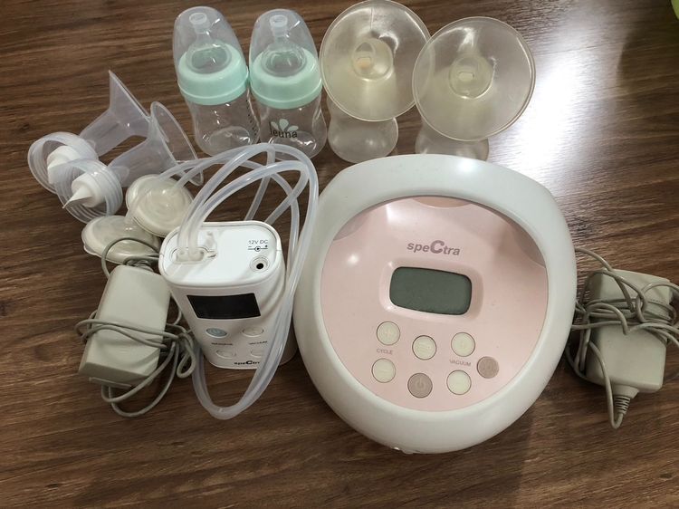 เครื่องปั๊มนม Spectra สภาพดี อุปกรณ์ครบ พร้อมเครื่องแบบพกพา  รูปที่ 2