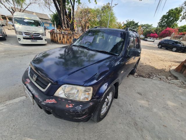 Honda CR-V 1997 2.0 S Utility-car เบนซิน ไม่ติดแก๊ส เกียร์อัตโนมัติ น้ำเงิน รูปที่ 3
