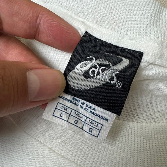 เสื้อยืด Asics​ งาน Running ป้าย ปี 2004 Size L​ รูปที่ 3